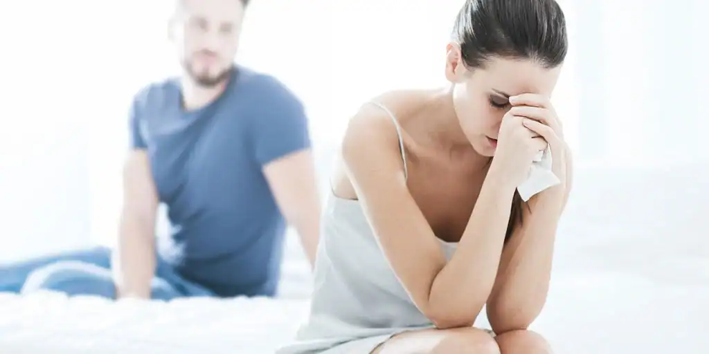 Rejuvenating Intimacy: Exploring Surgical Solutions for Vaginal Laxity 3 image of woman upset about vaginal laxity